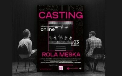 Casting do roli męskiej