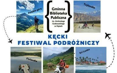 Kęcki Festiwal Podróżniczy - harmonogram wydarzeń