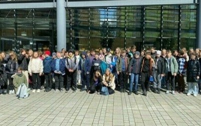 Uczniowie z Bielan z wizytą w Miejskiej Bibliotece Publicznej w Oświęcimiu