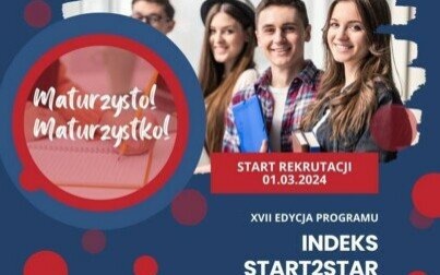 rekrutacji do kolejnej edycji Programu "Indeks Start2Star"!
