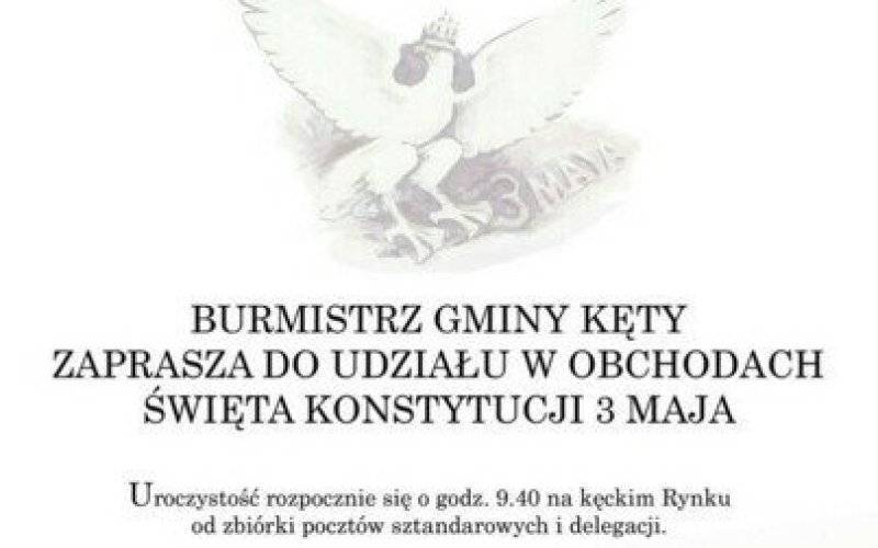 Uroczyste obchody Święta Konstytucji 3 maja