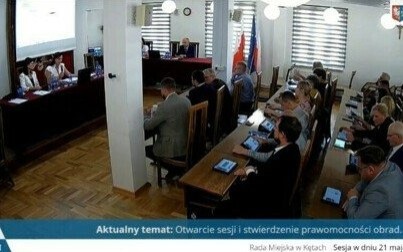 II sesja Rady Miejskiej w Kętach IX kadencji: Transmisja na żywo