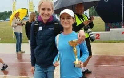 Klaudia Piecuch srebrną medalistką XXX Ogólnopolskiego Finału Czwartków Lekkoatletycznych