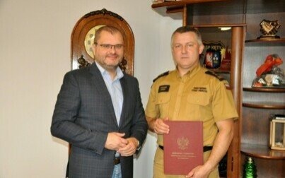 200 tysięcy złotych dla PSP w Oświęcimiu: Kęcki wkład w zakup nowego pojazdu pożarniczego