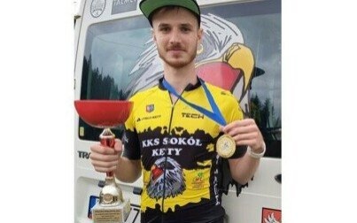 Krystian Łukowicz z UKKS „Sokół” Kęty kolarskim Mistrzem Małopolski w kategorii elita!