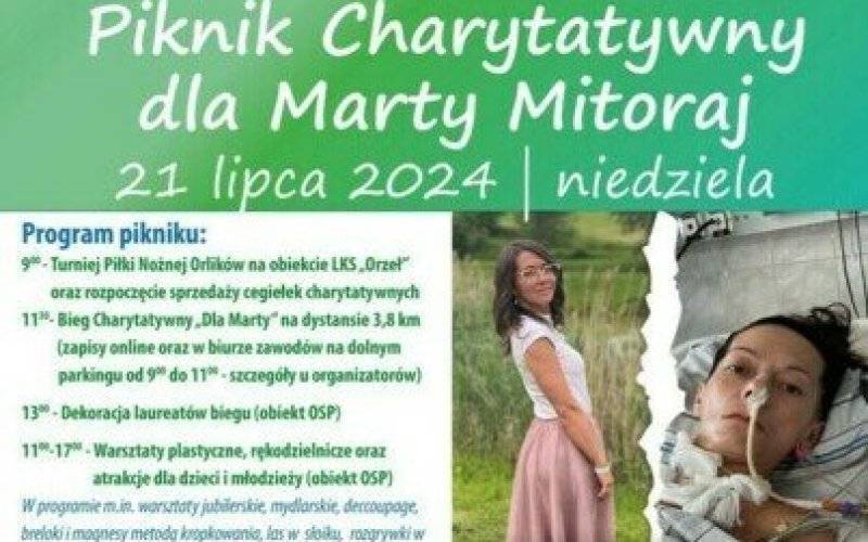 Piknik charytatywny dla Marty Mitoraj z Witkowic