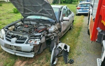 Bulowice: Zderzenie dwóch samochodów osobowych