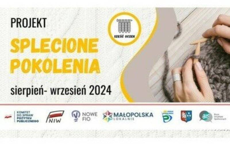 Projekt SPLECIONE POKOLENIA - cykl warsztatów
