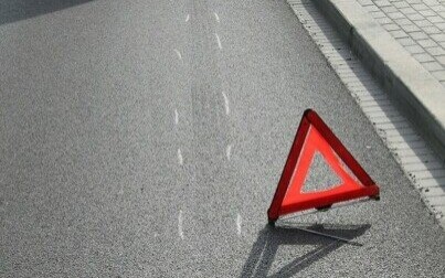 Kolizja przed przejściem dla pieszych w Kętach