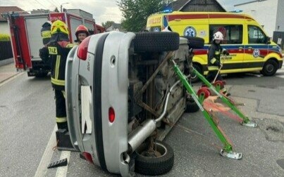 Kolizja na ul. Legionów