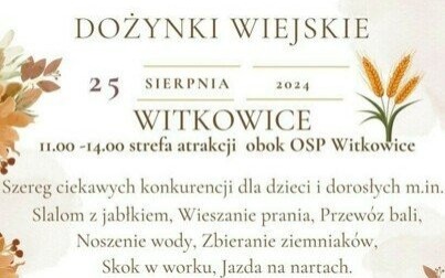 Dożynki Wiejskie w Witkowicach