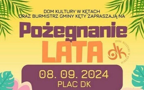 Dziecięce Pożegnanie Lata z Domem Kultury w Kętach!