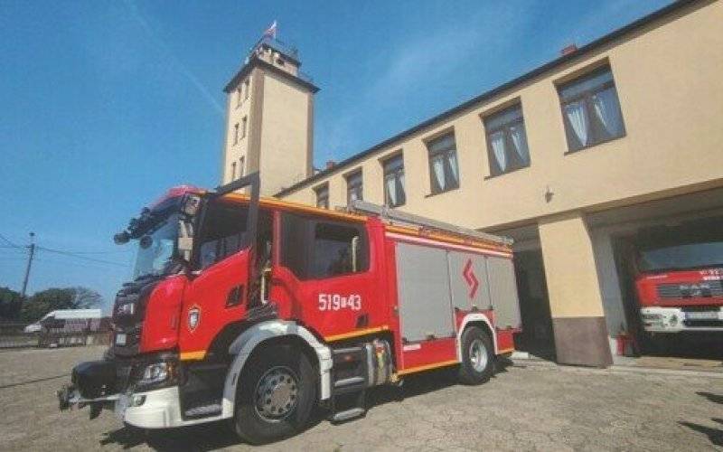 Ciężki samochód ratowniczo-gaśniczy marki Scania już w OSP Kęty!