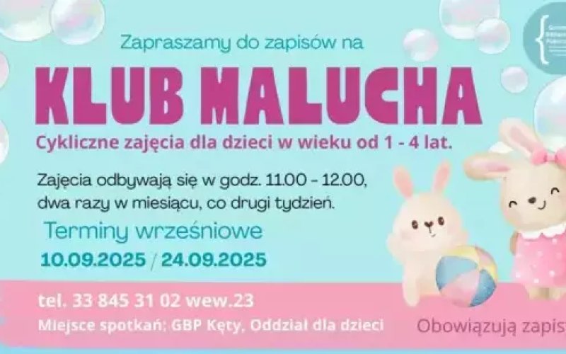 Klub Malucha w bibliotece