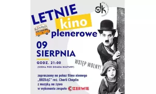 Niezwykły wieczór filmowy pod Domem Kultury w Kętach