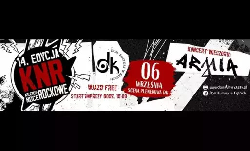 Zgłoś swój zespół do 14. edycji Kęckich Nocy Rockowych 2025!