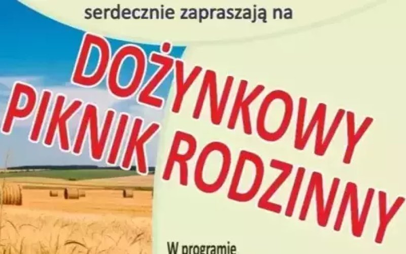 Zaproszenie na dożynki w Malcu - to już 15 sierpnia!
