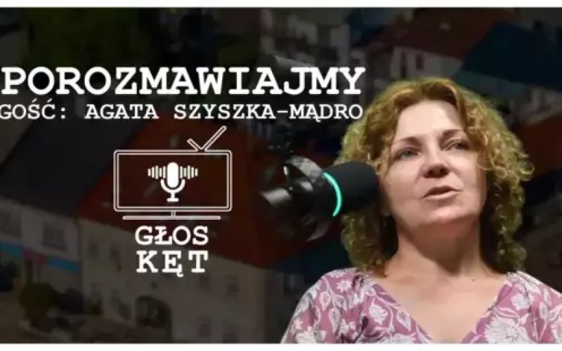 Ile czytają kęczanie?: Dyrektor Gminnej Biblioteki Publicznej w Kętach Agata Szyszka-Mądro gościem podcastu „Głos Kęt”