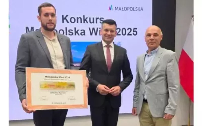 Bulowice w gronie laureatów konkursu „Małopolska Wieś 2025”!
