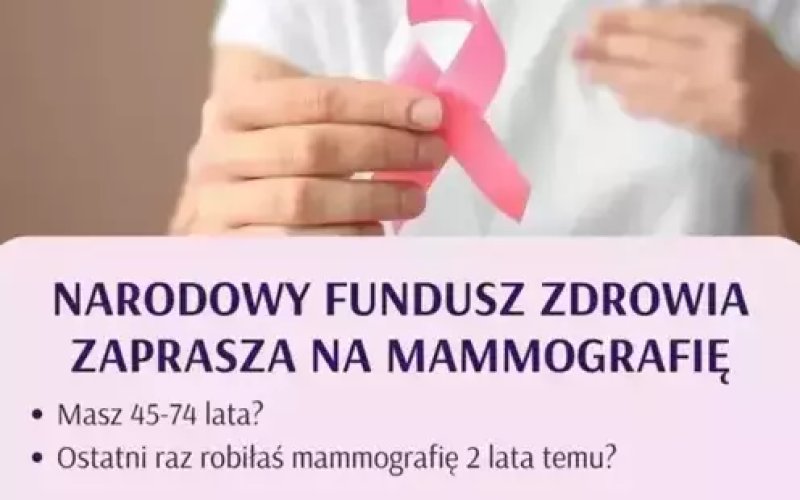 Zbadaj piersi w mammobusie