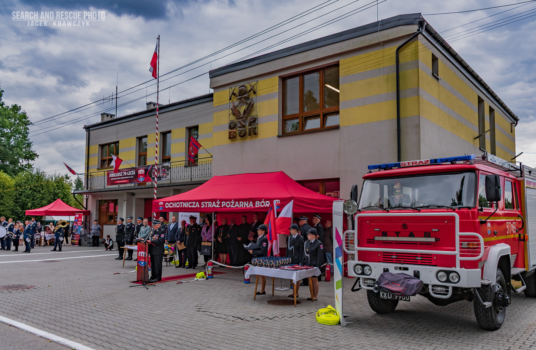 Jubileusz 70-lecia OSP Bór [FILM,ZDJĘCIA]