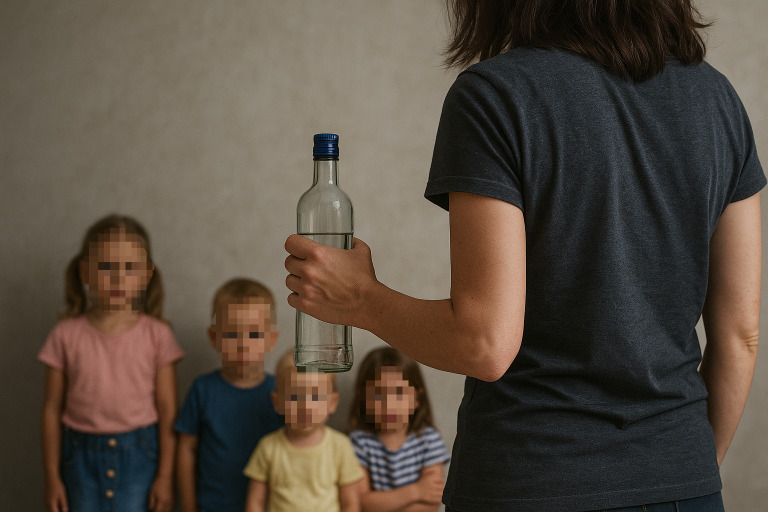 Dzieci pod opieką nietrzeźwych rodziców – interwencje policji w Oświęcimiu i Chełmku