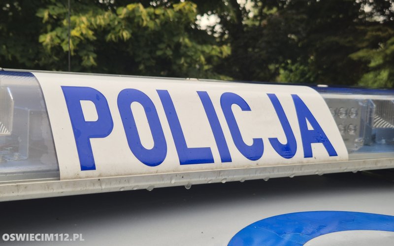 Policyjny pościg ulicami Oświęcimia