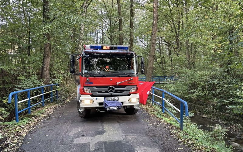 Zwłoki mężczyzny odnalezione w potoku
