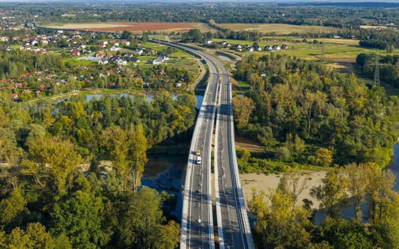 Jutro otwarcie kolejnego odcinka obwodnicy Oświęcimia. Kierowcy pojadą nowym mostem na Sole