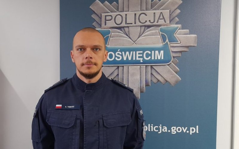 Policjant w czasie wolnym od służby zatrzymał złodzieja sklepowego
