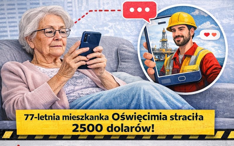 Oszust podawał się za inżyniera z platformy wiertniczej. Wyłudził 2500 dolarów