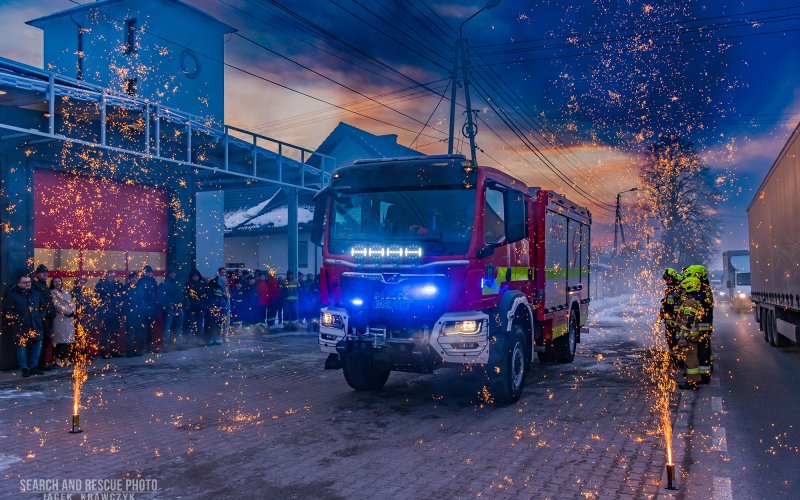 Nowy samochód ratowniczo-gaśniczy w Bulowicach – ZDJĘCIA!