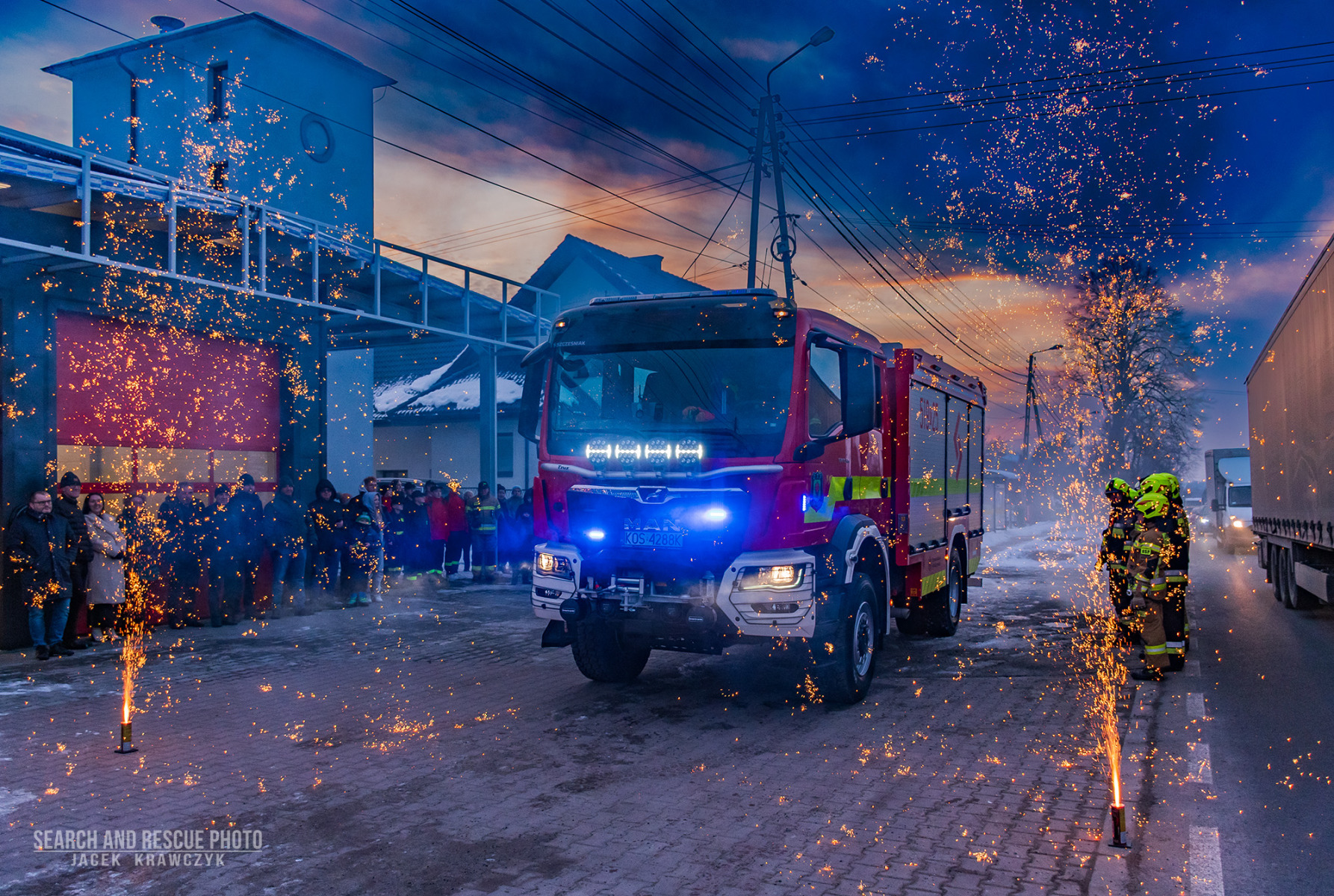 Nowy samochód ratowniczo-gaśniczy w Bulowicach – ZDJĘCIA!