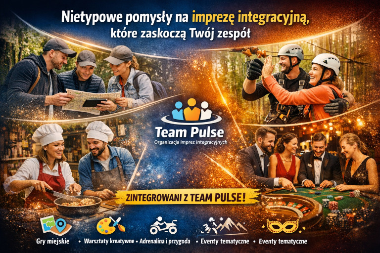 Nietypowe pomysły na imprezę integracyjną, które zaskoczą Twój zespół