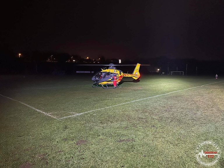 Potrącenie mężczyzny przez pociąg pasażerski w Bulowicach
