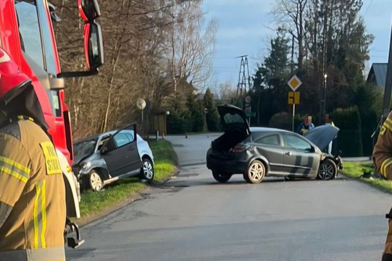 Zaborze. Wypadek drogowy – jedna osoba poszkodowana