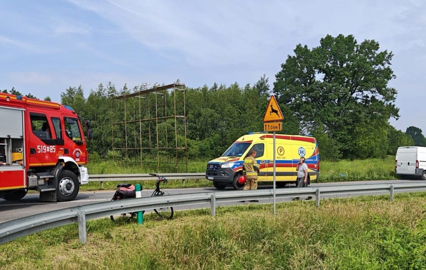 Podolsze. Wypadek drogowy śmiertelny