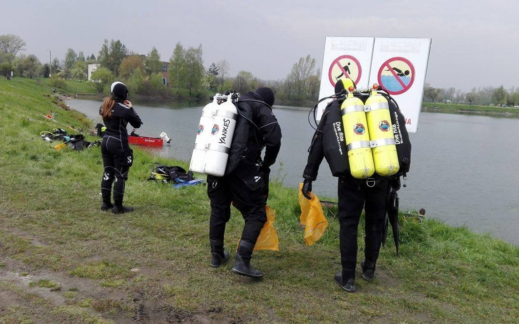 III Oświęcimskie Sprzątanie Świata Pod Wodą. ZDJĘCIA, FILM !