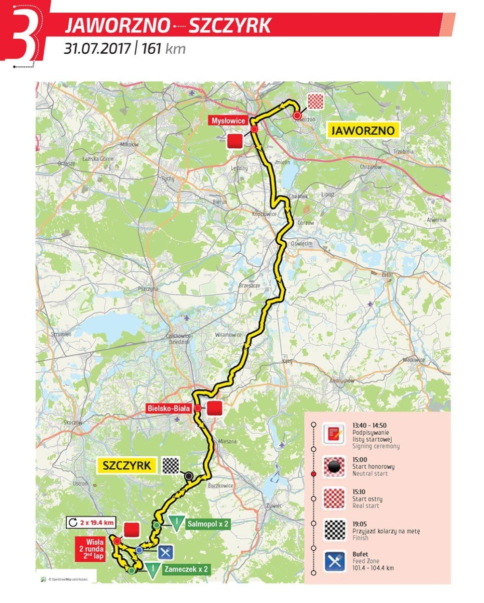 Tour de Pologne 2017 – Utrudnienia dla kierowców !