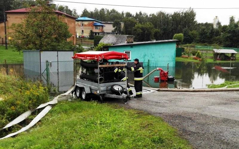 Do Oświęcimia zbliża się fala na Sole. Nad ranem dysponowano kolejne siły i środki. ! ZDJĘCIA !