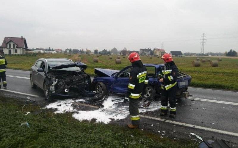 Karambol na DK44 w Oświęcimiu !