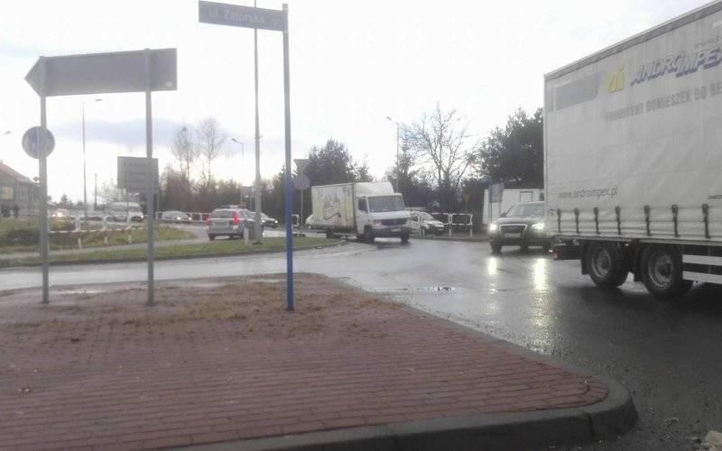 Z rana paraliż Oświęcimia ! ZDJĘCIA !