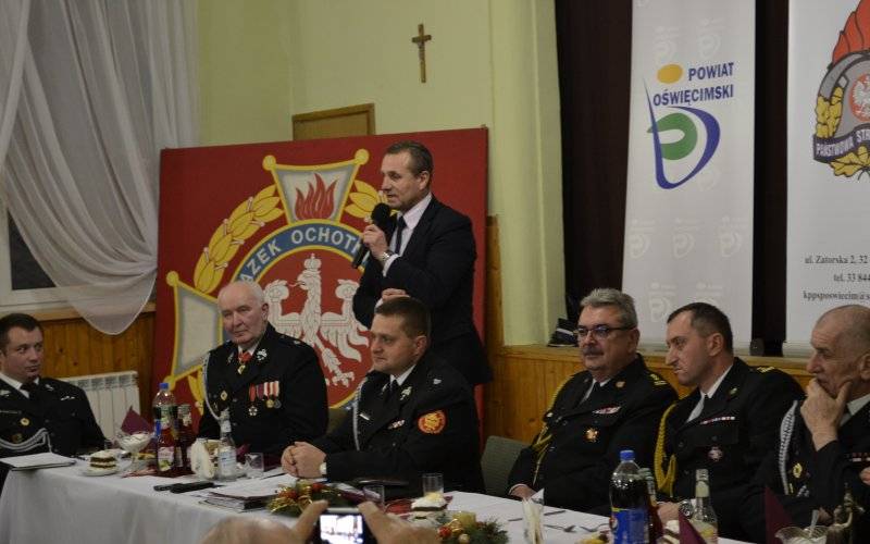 Uroczyste Posiedzenie Zarządu Oddziału Powiatowego ZOSP RP w Oświęcimiu. FOTO!