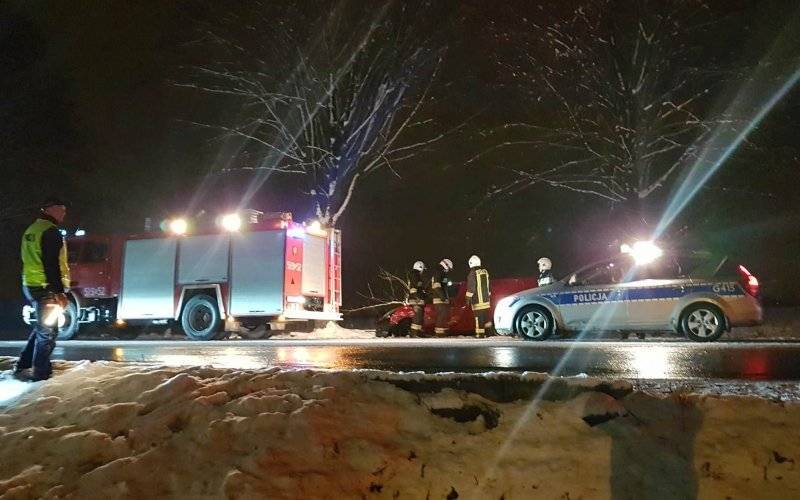 Zderzenie dwóch samochodów osobowych w Brzeszczach. FOTO!