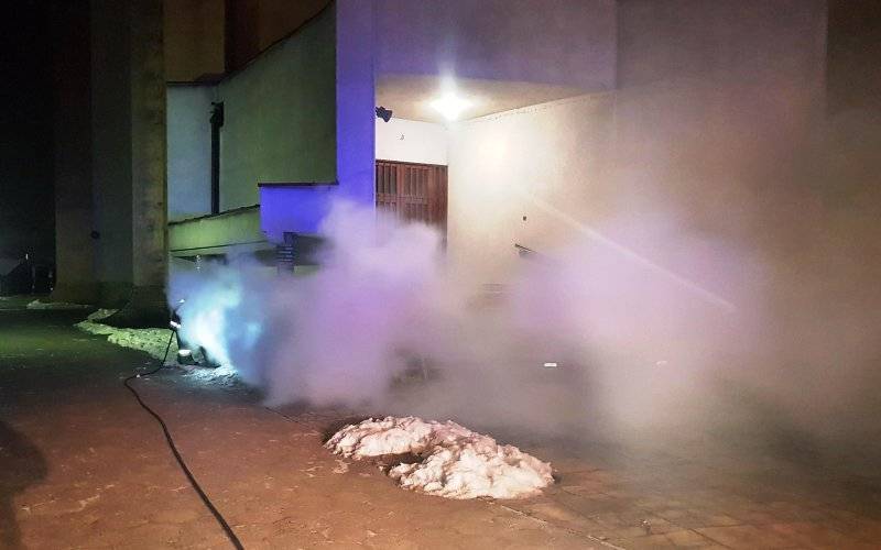 Pożar w Kościele w Jawiszowicach. FOTO!