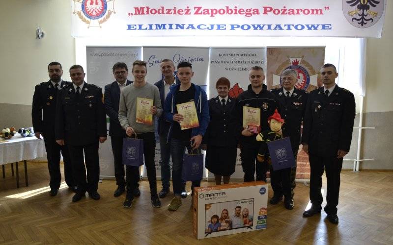 Eliminacje Powiatowe Ogólnopolskiego Turnieju Wiedzy Pożarniczej ,,Młodzież Zapobiega Pożarom” FOTORELACJA!
