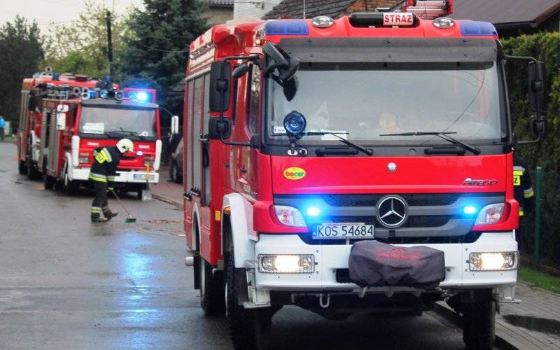 UWAGA ! Zerwany dach po gwałtownej nawałnicy. ZDJĘCIA !