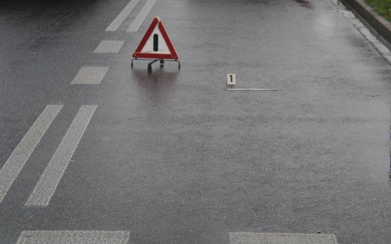UWAGA ! Potrącenie pieszej w Kętach.