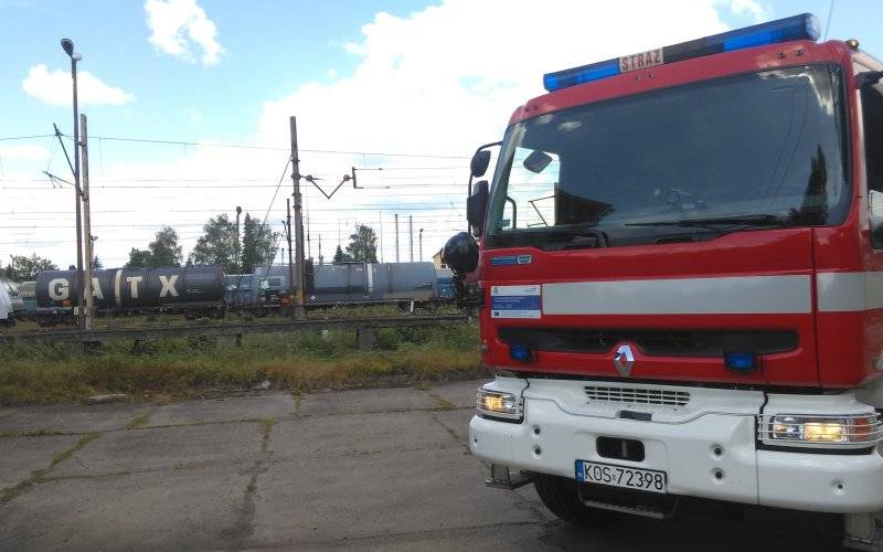 UWAGA ! Akcja służb ratowniczych na Dworcu PKP.