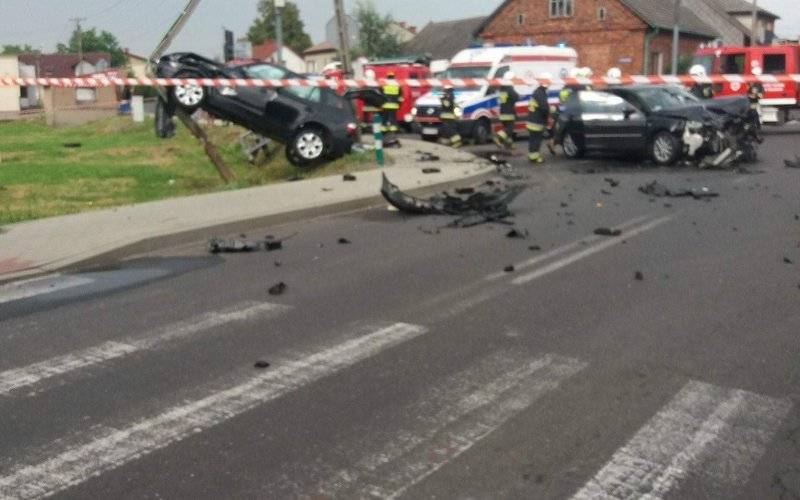 UWAGA! Poważny wypadek w Zasolu. FOTO